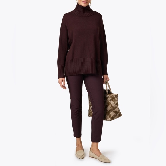 Eileen Fisher - Dark Brown Pants - Picture 1 of 5